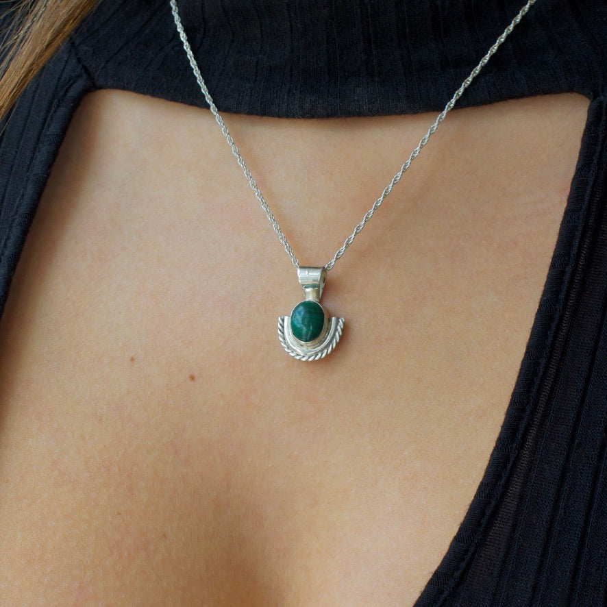 Malachite - Bundle Earrings & Pendant